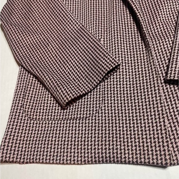 Maurices Houndstooth Blazer – Classic  lavender Check Jacket, Oversized Fit, XXL - Picture 3 of 7